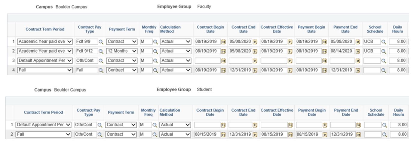 Prepare For Fall Contract Processing Review Reminders Resources   Boulder Campus Dates.JPG